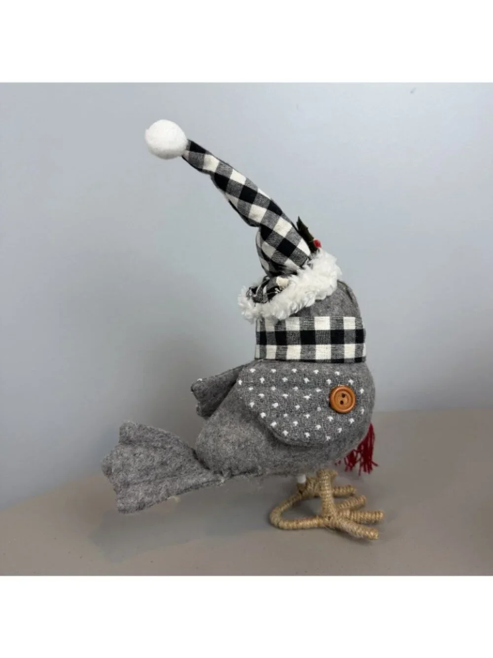 4 Felt Birds Christmas Winter Theme Featherly Sprtiz? Wondershop? Unknown Brand